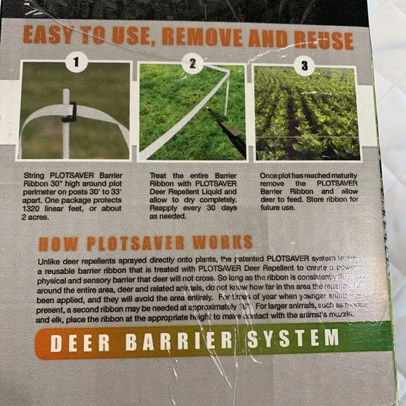 Messina Wildlife PSP-100 PLOTSAVER Plus Deer Repellent Starter Kit 🦌 - Picture 8 of 12